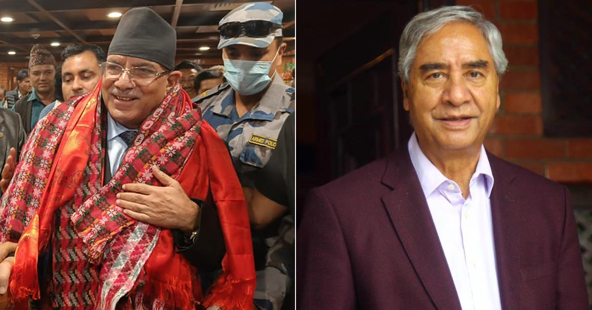 दिल्लीबाट फर्किए लगत्तै प्रचण्डको यस्तो घोषणाले देउवालाई भयो निल्नु न ओकेल्नु !