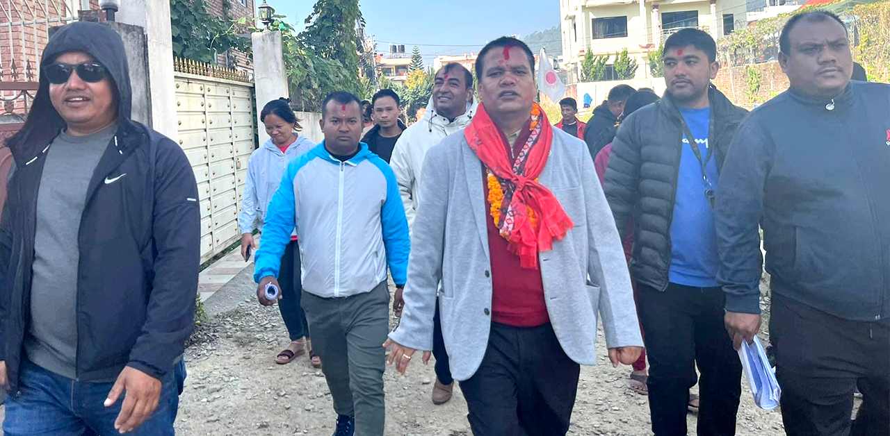 जयराम थापाको चुनावी एजेन्डाले उत्साहित मतदाता, देखियो शुभ संकेत !