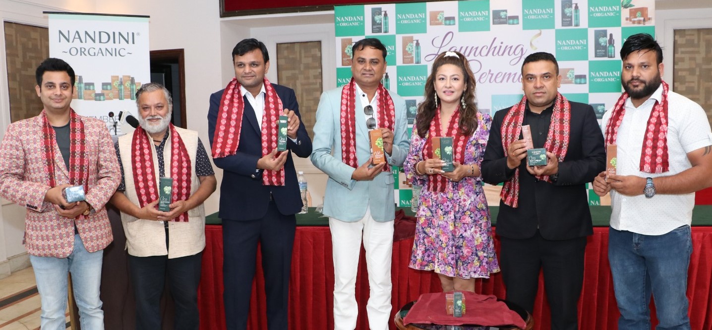 ‘नन्दिनी अर्गानिक’ सौन्दर्य सामाग्री अब नेपालमा पनि