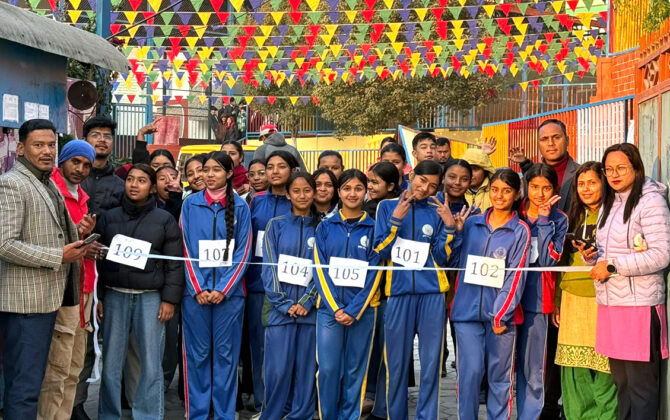 जुगलले गर्यो विद्यार्थीहरूको लागि म्याराथन प्रतियोगिता, बन्यो यस्तो भव्य (तस्बिरसहित)