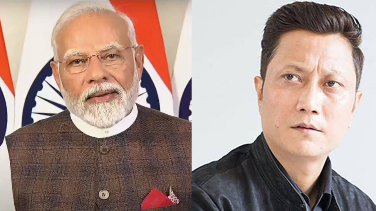 प्रशान्त तामाङकी श्रीमतीलाई भारतीय प्रधानमन्त्री मोदीको शोकपत्र