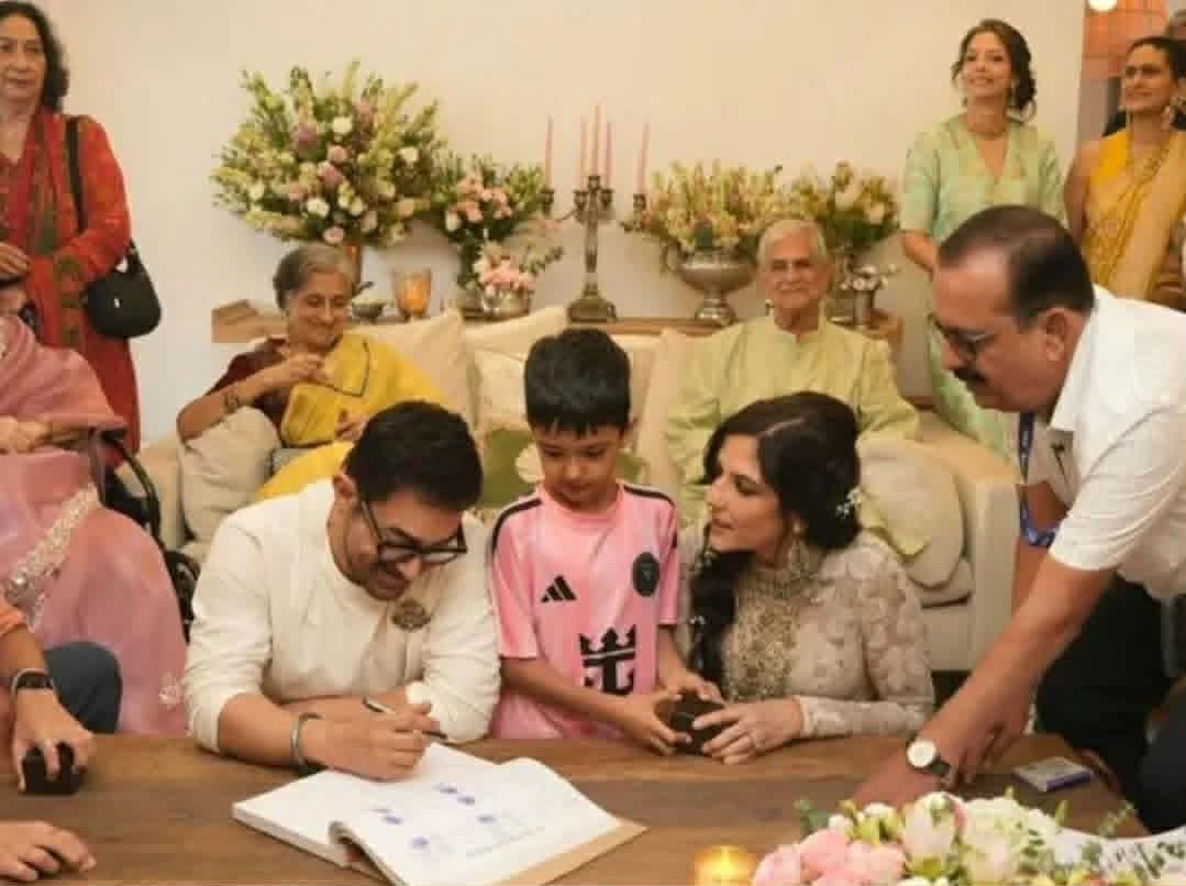 आमिर खानले तेस्रोपटक गरे विवाह