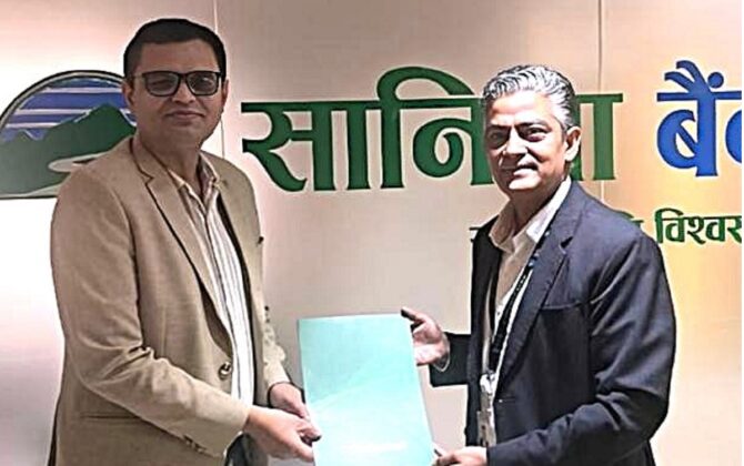 सानिमा बैंक र स्ट्यान्डर्ड चार्टर्ड बैंकले सुरू गरे एपिआइमा आधारित भुक्तानी सेवा