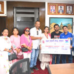 बाढी पीडितका लागि उद्धार शान्ति केन्द्र नेपालले गर्यो १२ लाख सहयोग